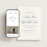 "Hilton" - Wedding Website in Ocean by Kelly Schmidt - Match Your Stationery