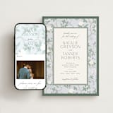 "Chinoiserie" - Wedding Website in Garden by Jenna Holcomb - Match Your Stationery