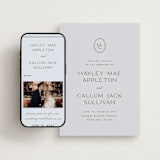 "callum" - Wedding Website in Lavender by Ellen Schlegelmilch - Match Your Stationery