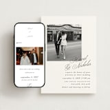 "Written with love" - Wedding Website in Noir Slate by Ana de Sousa - Match Your Stationery