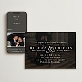 "And here we are" - Wedding Website in Marble by Lea Delaveris - Match Your Stationery