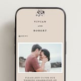 "Disney's Retro Mickey Mouse and Minnie Mouse" - Wedding Website in Retro by Sumak Studio - Mobile Layout