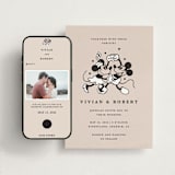 "Disney's Retro Mickey Mouse and Minnie Mouse" - Wedding Website in Retro by Sumak Studio - Match Your Stationery