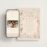 "Disney Storybook" - Wedding Website in Autumn by Morgan Ramberg - Match Your Stationery