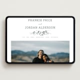 "fresh air" - Wedding Website in Stone by Anastasia Makarova - Desktop Design