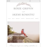 "Arches of Wheat" - Wedding Website in Dove Grey by Hooray Creative - Mobile Layout