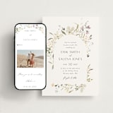 "Aster" - Wedding Website in Garden by Itsy Belle Studio - Match Your Stationery