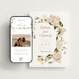 "Felicity" - Wedding Website in Pearl by Leah Bisch - Match Your Stationery