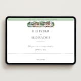 "East Bay street" - Wedding Website in Lily by Jennifer Wick - Desktop Design