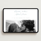 "Royal" - Wedding Website in Cobalt by Petra Kern - Desktop Design