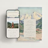 "The Valley" - Wedding Website in Summer by Petra Kern - Match Your Stationery