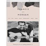 "love is strong" - Wedding Website in Onyx by Aspacia Kusulas - Guest Management