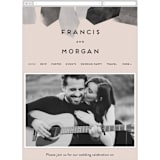 "love is strong" - Wedding Website in Onyx by Aspacia Kusulas - Mobile Layout