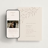 "tortina" - Wedding Website in Taupe by chocomocacino - Match Your Stationery