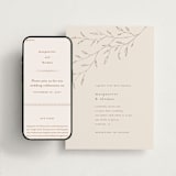 "tortina" - Wedding Website in Taupe by chocomocacino - Match Your Stationery