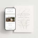 "Conley" - Wedding Website in Leaf by Kristie Kern - Match Your Stationery