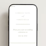 "Sweeping Meadow" - Wedding Website in Wisteria by Everett Paper Goods - Mobile Layout