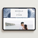 "meanders" - Wedding Website in Ocean by Sumak Studio - Desktop Design