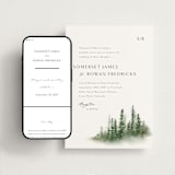 "Somerset" - Wedding Website in Evergreen by Melanie Kosuge - Match Your Stationery