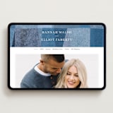 "denim patchwork" - Wedding Website in Seaside by Carrie Moradi - Desktop Design