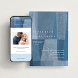 "denim patchwork" - Wedding Website in Seaside by Carrie Moradi - Match Your Stationery
