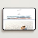 "waves" - Wedding Website in Beachy by Pixel and Hank - Desktop Design