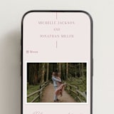 "Together" - Wedding Website in Romance by Kristin Oliversen - Mobile Layout