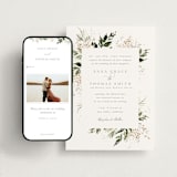 "Grace" - Wedding Website in Porcelain by Leah Bisch - Match Your Stationery