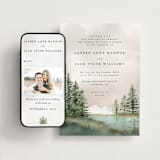 "montagna" - Wedding Website in Forest by Petra Kern - Match Your Stationery
