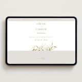 "Meadow Burst" - Wedding Website in Meadow by Grace Kreinbrink - Desktop Design