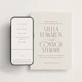 "Unity" - Wedding Website in Porcelain by Jennifer Postorino - Match Your Stationery