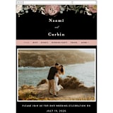 "Peonies & Sage" - Wedding Website in Fawn by Susan Moyal - Mobile Layout