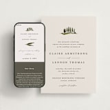 "Tuscan Hill" - Wedding Website in Creme by Kate Ahn - Match Your Stationery
