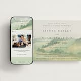 "The Vow" - Wedding Website in Meadow by Elly - Match Your Stationery