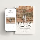 "Photographie" - Wedding Website in Noir by Christie Garcia - Match Your Stationery