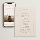 "Splendid" - Wedding Website in Ecru by Sandra Picco Design - Match Your Stationery