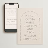 "Splendid" - Wedding Website in Ecru by Sandra Picco Design - Match Your Stationery