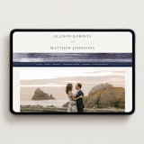 "Stillness" - Wedding Website in Horizon by Sumak Studio - Desktop Design