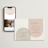"Arched" - Wedding Website in Carnation by Brianne Larsen - Match Your Stationery