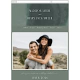 "Verdant" - Wedding Website in Moss by Nicoletta Savod - Mobile Layout