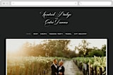 "schiacciata" - Wedding Website in Black Dahlia by chocomocacino - Desktop Design