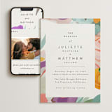 "Abstract Florals" - Wedding Website in Bouquet by Maria Hilas-Louie - Match Your Stationery