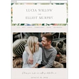 "Floral Garden" - Wedding Website in Garden by Elly - Mobile Layout