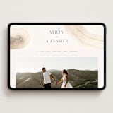 "gentleness" - Wedding Website in Sand by Sumak Studio - Desktop Design