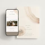 "gentleness" - Wedding Website in Sand by Sumak Studio - Match Your Stationery