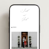 "the script" - Wedding Website in Tuxedo by Genna Blackburn - Mobile Layout