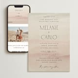 "desert dream" - Wedding Website in Sand by Maja Cunningham - Match Your Stationery