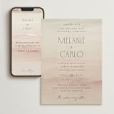 "desert dream" - Wedding Website in Sand by Maja Cunningham - Match Your Stationery