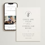 "Quintessential" - Wedding Website in Cotton by Everett Paper Goods - Match Your Stationery