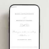 "scamorza" - Wedding Website in Pearl by chocomocacino - Mobile Layout